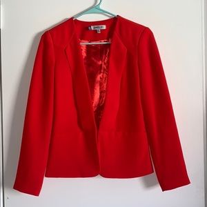 Jennifer Lopez red blazer, women’s